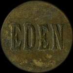 Jeton de nécessité de 30 centimes émis par Eden à Saint-Etienne (42000 - Loire) - avers