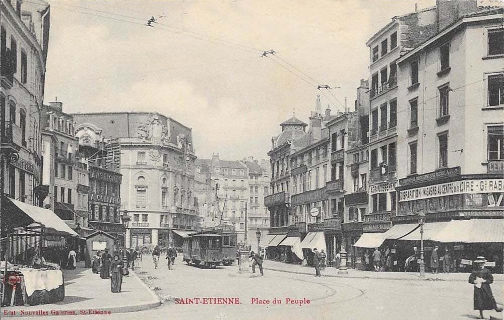 Saint-Etienne - La Place du Peuple