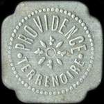 Jeton de nécessité de 5 centimes émis par Providence - Terrenoire à Saint-Etienne (42000 - Loire) - avers