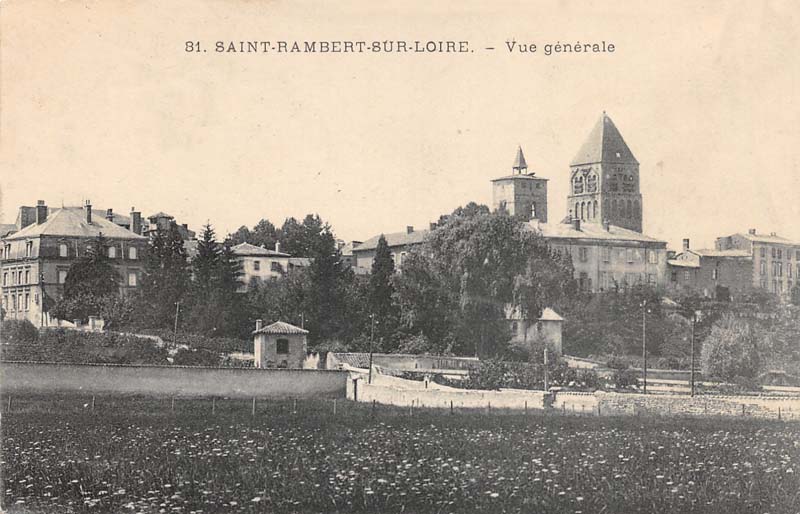 Saint-Just-Saint-Rambert (42170 - Loire) - Saint-Rambert-sur-Loire - Vue g�n�rale