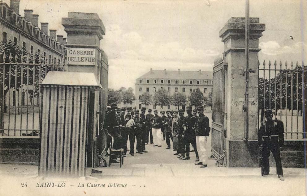 Saint-L (50000 - Manche) - Caserne Bellevue o a t base la Cantine Crubill