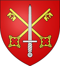Blason de la ville de Saint-Marcel (71380 - Saône-et-Loire)