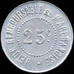 Jeton de 25 centimes type 1 émis par la Maison Rigail à Saint-Mathieu-de-Tréviers (34270 - Hérault) - revers
