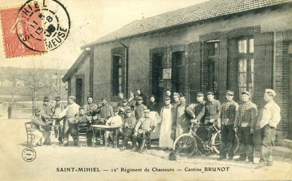 Saint-Mihiel - 12e Rgiment de Chasseurs - Cantine Brunot
