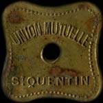 Jeton de 1 kg type 1 mis par l'Union Mutuelle - U. M. - St-Quentin (02100 - Aisne) - avers