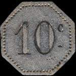 Jeton de 10 centimes mis par l'Aronnerie Franaise (Tarn)  Saint-Sulpice (81370 - Tarn) - revers