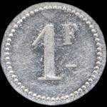 Jeton de 1 franc mis par l'Aronnerie Franaise (Tarn)  Saint-Sulpice (81370 - Tarn) - revers