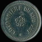 Jeton de 10 centimes mis par la Cotonnire du Sud-Est  Savines-le-Lac (05160 - Hautes-Alpes) - avers