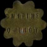 Jeton Cantine Quinot 155e R.A.P. - 1 franc - Strasbourg (67000 - Bas-Rhin) - avers