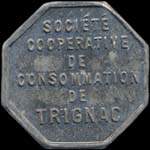 Jeton de 1 franc mis par la Socit Cooprative de Consommation de Trignac (44570 - Loire-Atlantique) - avers