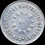 Jeton de 10 centimes 1918 émis par le Comité Municipal d'Approvisionnement de Vanves (92170 - Hauts-de-Seine) - avers