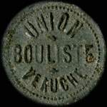 Jeton de 10 centimes mis par l'Union Bouliste  Veauche (42340 - Loire) - avers