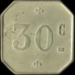 Jeton Parc Lardy - 30 centimes - Vichy (03200 - Allier) - revers