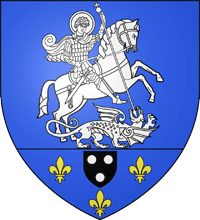 Blason de la ville de Villeneuve-Saint-Georges (94190 - Val-de-Marne)
