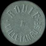 Jeton de 5 centimes mis par Rouif  Villetaneuse (93430 - Seine-Saint-Denis) - avers