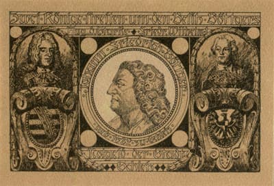 Notgeld der Stadt Schleiz (Sachsen - Allemagne) - 50 pfennig - 1&nbsp;d�cembre&nbsp;1921 - type&nbsp;6 - dos