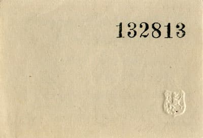Notgeld - Wetzlar (Hesse - Allemagne) - 50&nbsp;pfennig - 1917 - n�&nbsp;132813 - dos