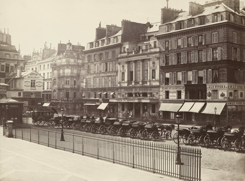 Café du Vaudeville - Rue Vivienne à Paris