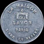Jeton La Maison du Savon à Paris - 5 francs - avers