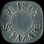 Jeton Prison Saint-Lazare à Paris - 5 francs - avers