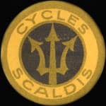 Timbre-monnaie 2 mark Cycles Scaldis - Anvers - (capsule cellulo�d) - avers