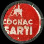 Timbre-monnaie Cognac Sarti avec toile - Italie - avers