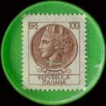 Timbre-monnaie Anonyme 100 lire - Italie - avers