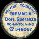 Timbre-monnaie Farmacia Dott. Speranza - Italie - avers