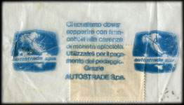 Timbre-monnaie Autostrade 50 lire type 5 - Italie - face