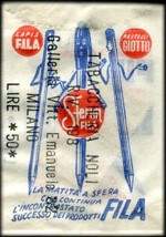 Timbre-monnaie Fila type 1 - Italie - face