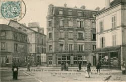 Le Raincy - Carrefour de l'Alle de Gagny et de l'Alle Clmencet vu de la Cour de la Gare en 1904