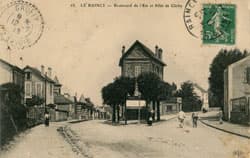 Le Raincy - Boulevard de l'Est et Alle de Clichy en 1913