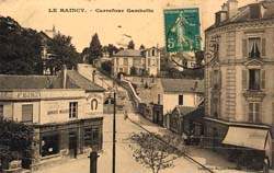 Le Raincy - Le Carrefour Gambetta en 1910