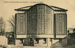 Le Raincy - Eglise Notre-Dame du Raincy - Le Chevet de l'Eglise