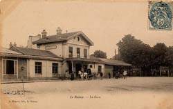 Le Raincy - L'ancienne gare en 1904