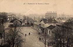 Le Raincy - L'ancienne gare en perpective en 1904