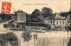 Le Raincy - Le Rond-Point  Thiers en 1910