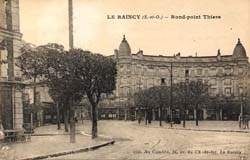 Le Raincy - Le Rond-Point  Thiers en 1921