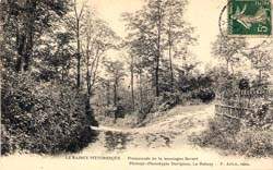 Le Raincy - La Promenade de la Montagne Savart en 1908
