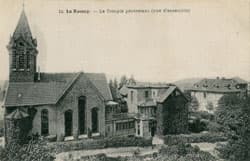 Le Raincy - Le Temple protestant (vue d'ensemble)