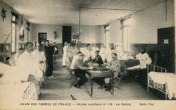 Le Raincy - Union des Femmes de france - Hôpital Auxiliaire n°115 - Salle Pau