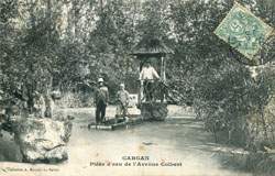 Gargan - Pièce d'eau de l'Avenue Colbert en 1907