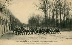 Eglise et Oeuvres N.D. de Lourdes des Pavillons-sous-Bois (Seine) - Patronage Saint-Joseph - Section de Gymnastique en 1912