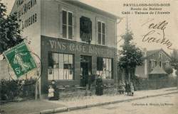 Pavillons-sous-Bois - Route du Raincy - Caf-Tabacs de l'Avenir en 1910