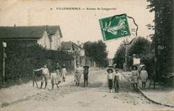 Villemomble - Avenue de Longperrier en 1909