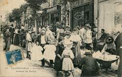 Villemomble - Avenue du Raincy - Le Marché en 1921