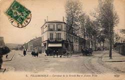 Villemomble ou Villemonble - Carrefour de la Grande Rue et Avenue Frèdy - 1916