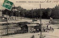 Villemomble ou Villemonble - Halte de l'Avenue Magne - 1908