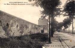 Villemomble ou Villemonble - Le Mur Crénélé en 1918