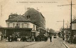 Villemomble - Rond-Point du Chemin de Fer et Avenue du Raincy en 1904